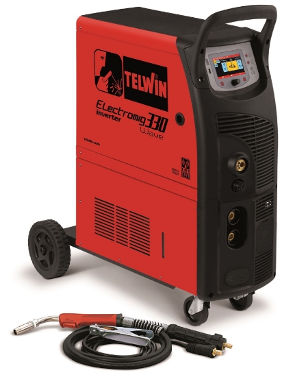 Obrázek Svářečka CO2 - Svářecí invertor CO2 (MIG-MAG) Electromig 330 Wave Telwin