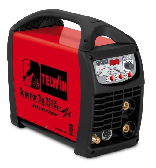 Obrázek Svářečka TIG Superior TIG 251 DC - HF/LIFT/VRD Telwin Solo