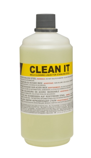 Obrázek Čistící kapalina pro plošné čištění nerezových svárů Clean IT 1 lt Telwin