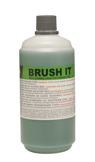 Obrázek Čistící kapalina pro čištění nerezových svárů malých ploch Brush IT Telwin 1 lt